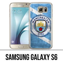 Coque Samsung Galaxy S6 - Manchester Football Grunge