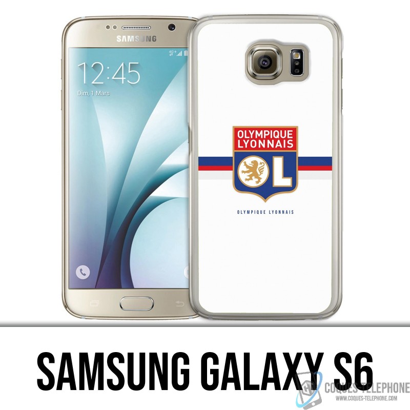 Samsung Galaxy S6 Funda - OL Olympique Lyonnais logo headband