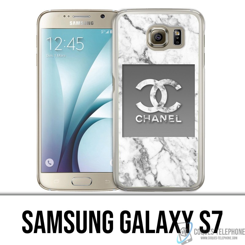 Funda Samsung Galaxy S7 - Chanel Marble White