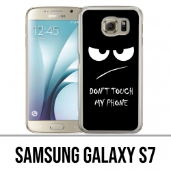 Samsung Galaxy S7 Custodia - Non toccare il mio telefono arrabbiato