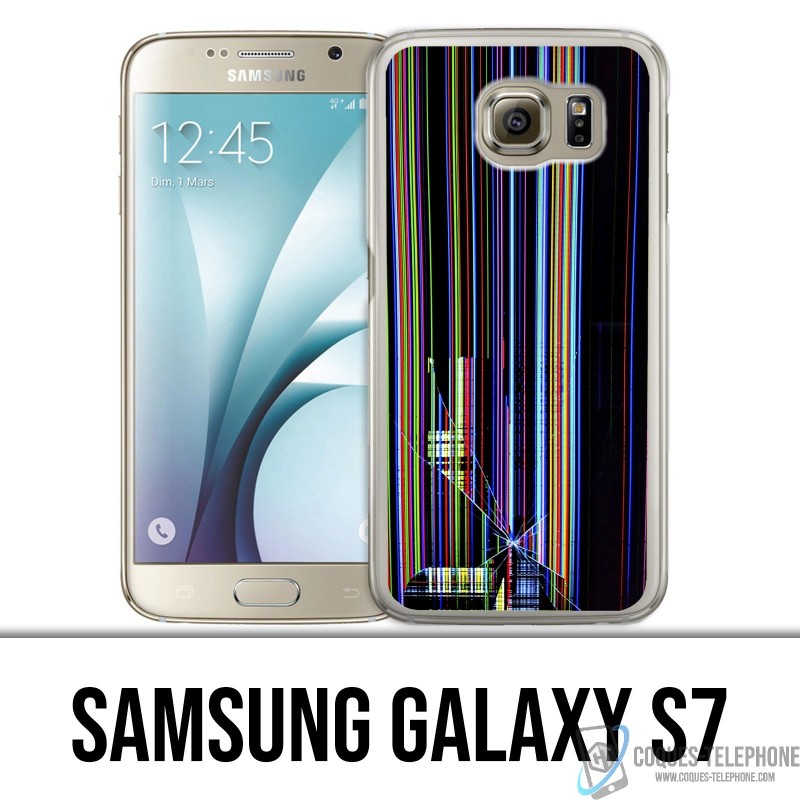 Coque Samsung Galaxy S7 - Écran cassé