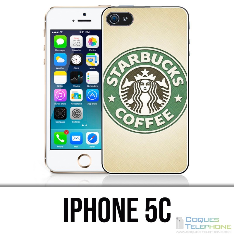 Custodia per iPhone 5C - logo Starbucks