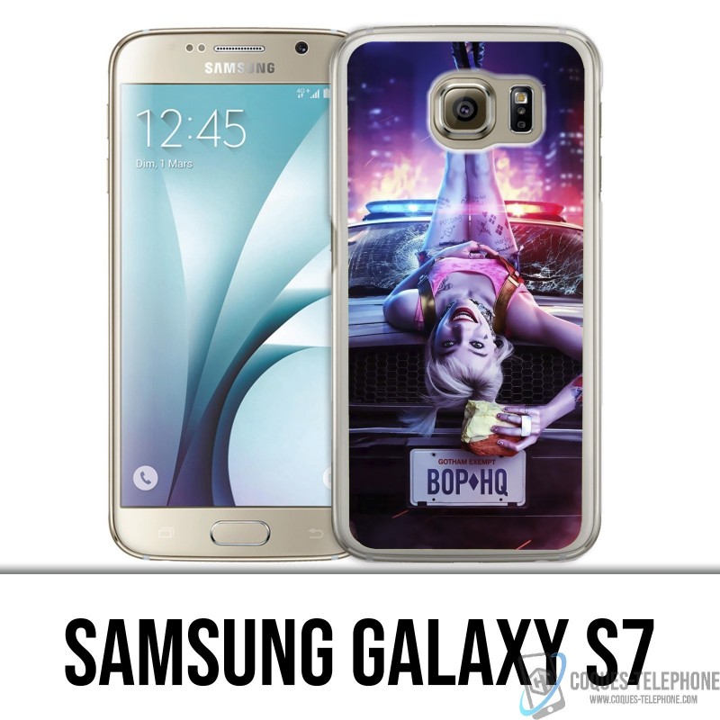 Coque Samsung Galaxy S7 - Harley Quinn Birds of Prey capot