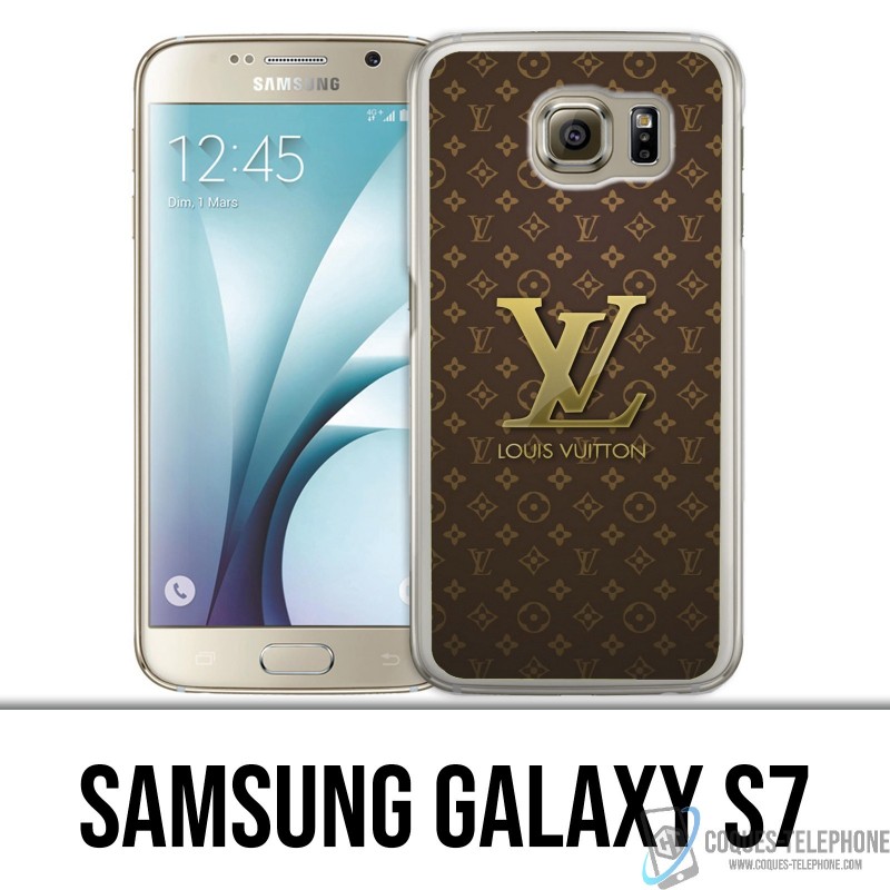 Coque Samsung Galaxy S7 - Louis Vuitton logo