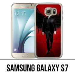 Funda Samsung Galaxy S7 - Alas de la pared de Lucifer