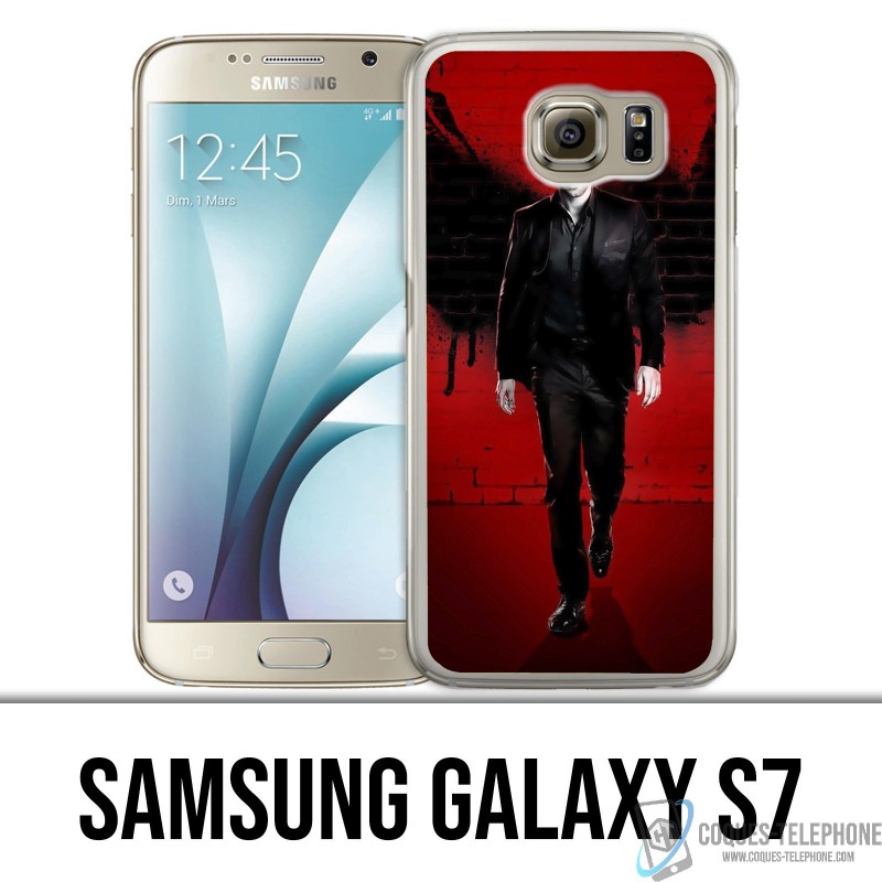 Samsung Galaxy S7 Case - Lucifer wall wings
