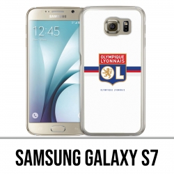 Coque Samsung Galaxy S7 - OL Olympique Lyonnais logo bandeau