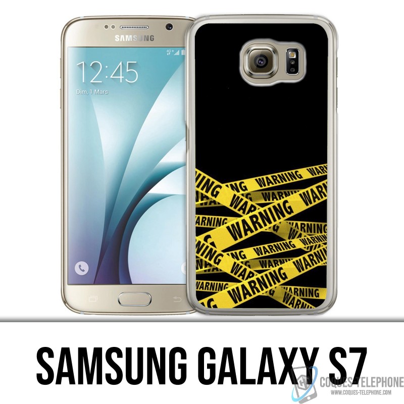 Samsung Galaxy S7 Case - Warning
