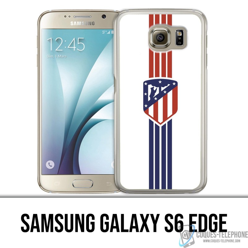 Coque Samsung Galaxy S6 edge - Athletico Madrid Football