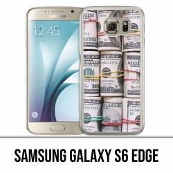 Coque Samsung Galaxy S6 edge - Billets Dollars rouleaux