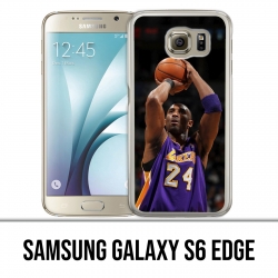 Coque Samsung Galaxy S6 edge - Kobe Bryant tir panier Basketball NBA