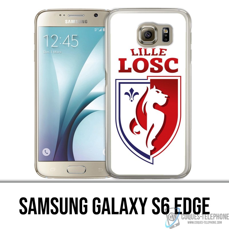 Case Samsung Galaxy S6 edge - Lille LOSC Football
