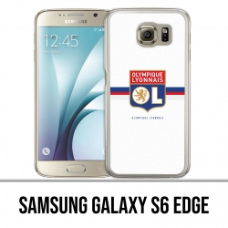 Coque Samsung Galaxy S6 edge - OL Olympique Lyonnais logo bandeau