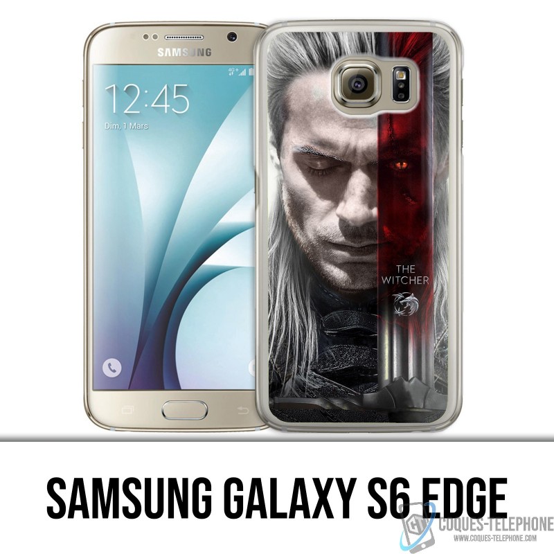 Coque Samsung Galaxy S6 edge - Witcher lame épée
