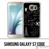 Samsung Galaxy S7 edge Custodia - E uguale a MC 2 blackboard