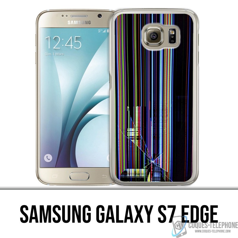 Coque Samsung Galaxy S7 edge - Écran cassé