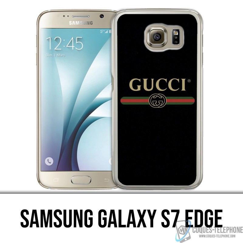 Samsung Galaxy S7 edge Funda - Cinturón con el logo de Gucci