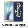 Coque Samsung Galaxy S7 edge - Lacoste logo