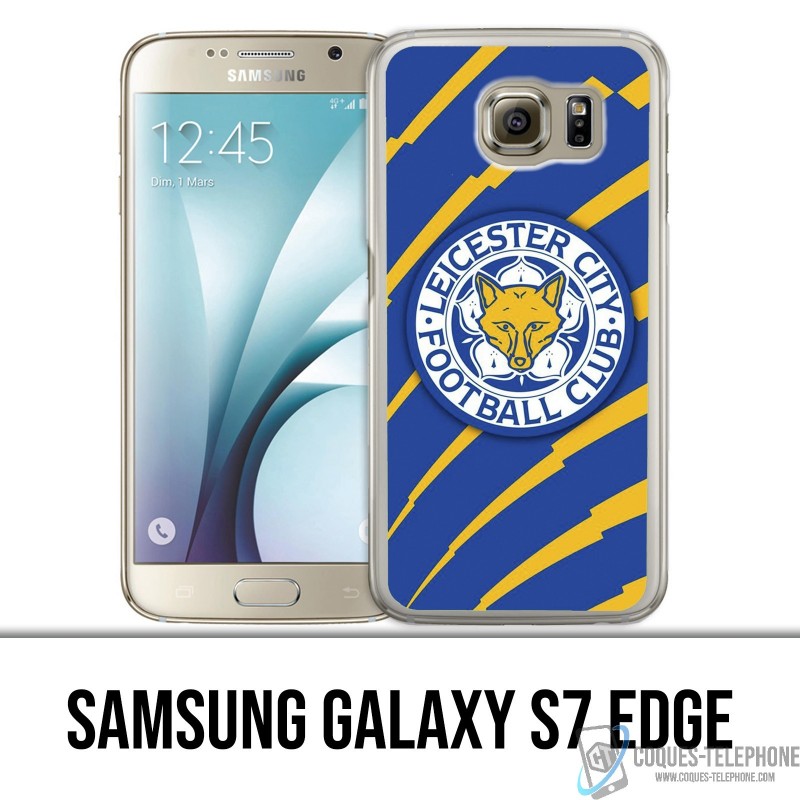 Case Samsung Galaxy S7 edge - Leicester city Football