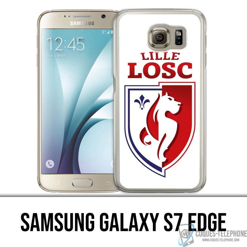 Case Samsung Galaxy S7 edge - Lille LOSC Football