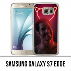 Samsung Galaxy S7 edge Custodia - Lucifer Love Devil