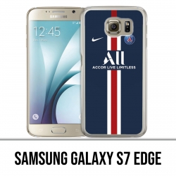 Coque Samsung Galaxy S7 edge - Maillot PSG Football 2020