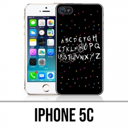 Coque iPhone 5C - Stranger Things Alphabet
