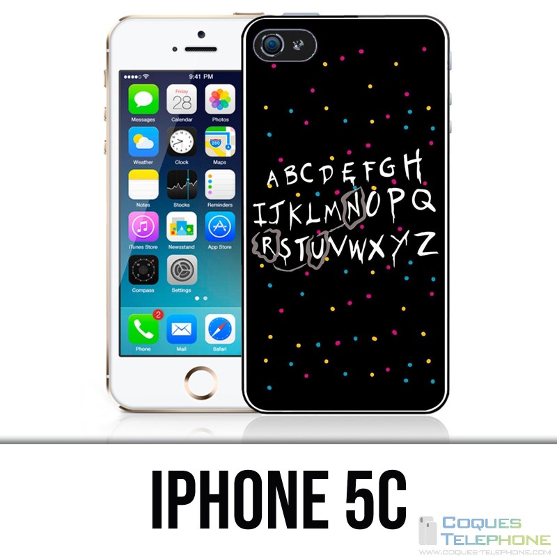 Coque iPhone 5C - Stranger Things Alphabet