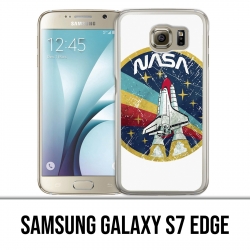Coque Samsung Galaxy S7 edge - NASA badge fusée
