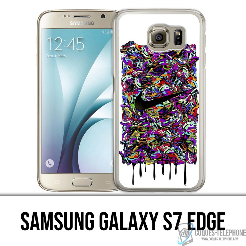 Samsung Galaxy S7 edge Case - Nike Sneakers Art