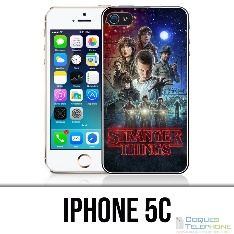 Funda iPhone 5C - Cosas extrañas Póster