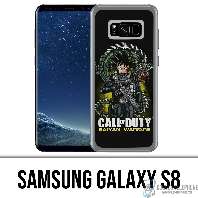 Samsung Galaxy S8 Case - Call of Duty x Dragon Ball Saiyan Warfare