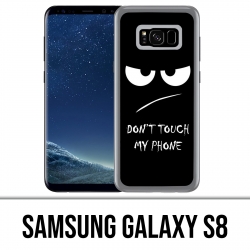Samsung Galaxy S8 Case - Don't Touch my Phone Angry
