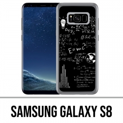 Samsung Galaxy S8 - E equals MC 2 blackboard