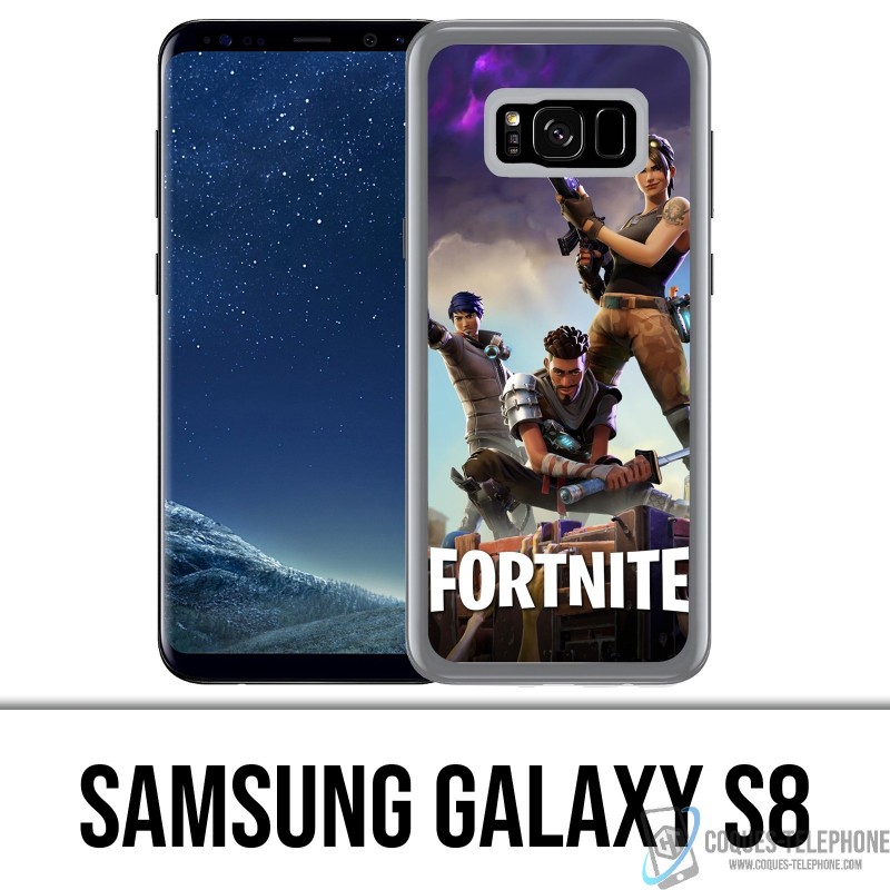 Samsung Galaxy S8 Case - Fortnite poster