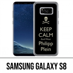 Funda Samsung Galaxy S8 - Mantenga la calma Philipp Plein