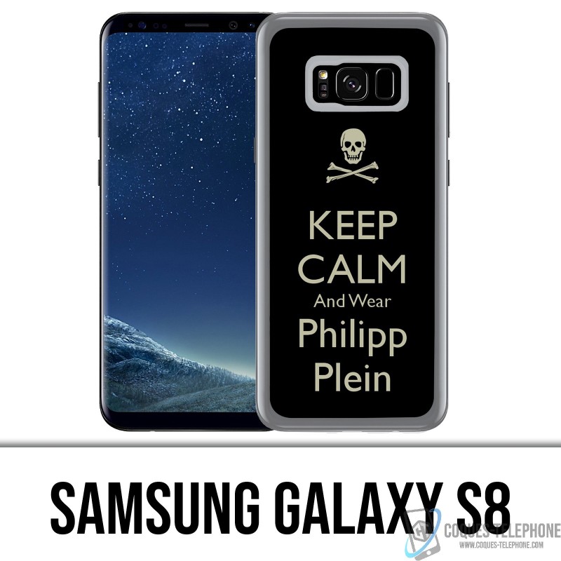 Samsung Galaxy S8 Custodia - Mantenere la calma Philipp Plein