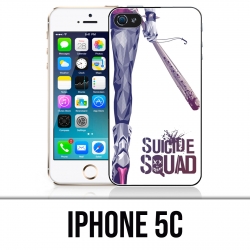 Custodia per iPhone 5C - Suicide Squad Leg Harley Quinn