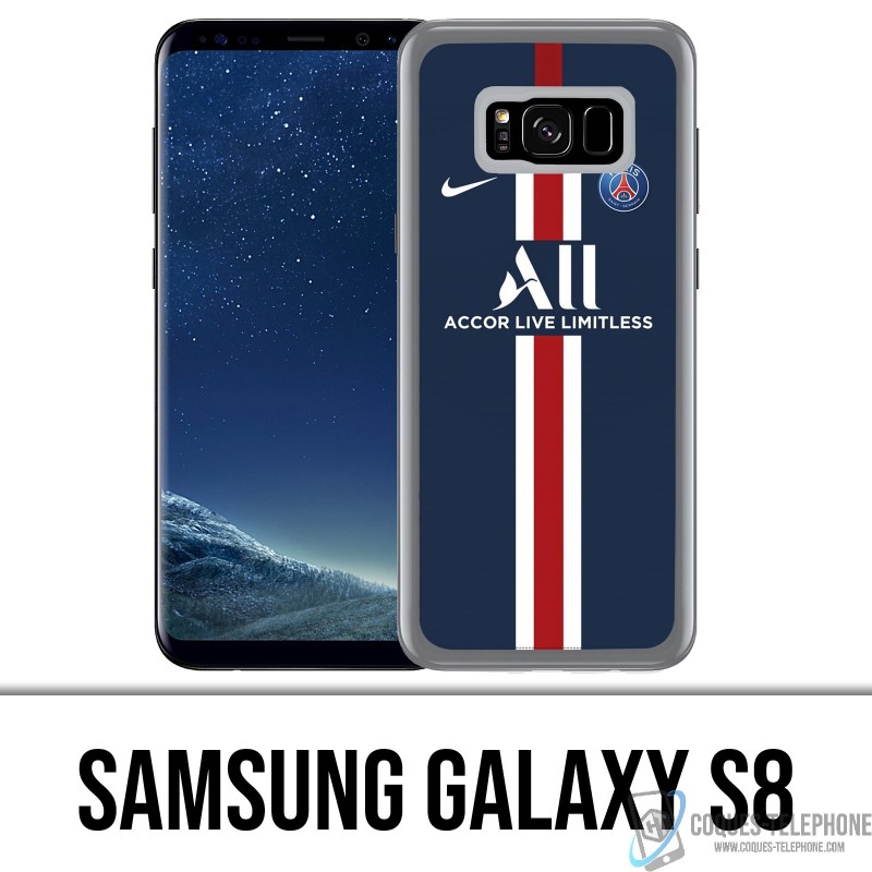Case Samsung Galaxy S8 - PSG Fußball-Trikot 2020