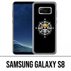 Samsung Galaxy S8 Case - einteiliges Kompass-Logo