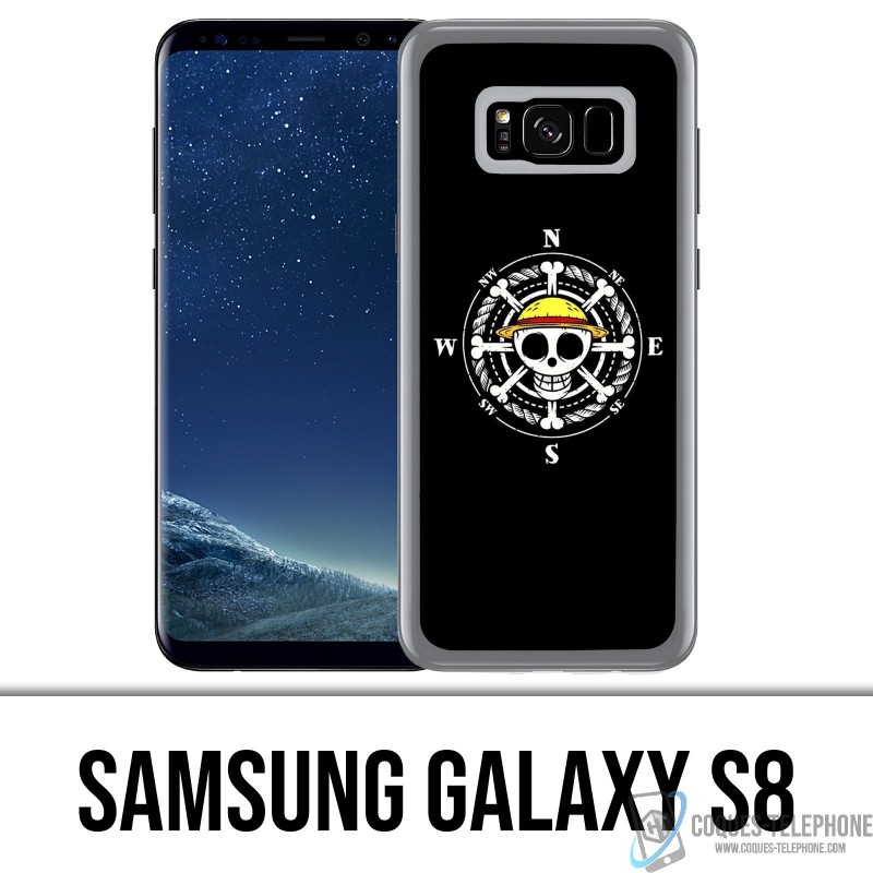 Samsung Galaxy S8 Custodia - Logo della bussola in un pezzo unico