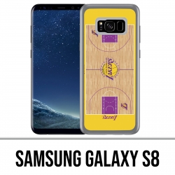Custodia Samsung Galaxy S8 - NBA Lakers besketball campo dei Lakers