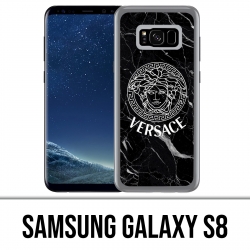 Coque Samsung Galaxy S8 - Versace marbre noir