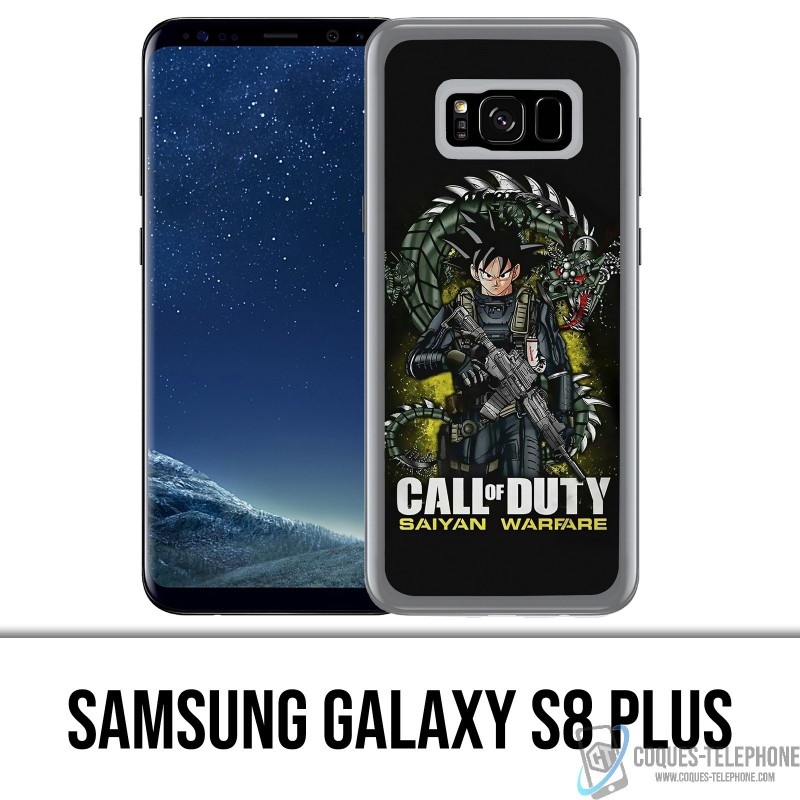 Samsung Galaxy S8 PLUS Case - Aufruf zur Pflicht x Dragon Ball Saiyan Warfare