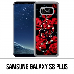 Custodia Samsung Galaxy S8 PLUS - Gucci serpente rosa