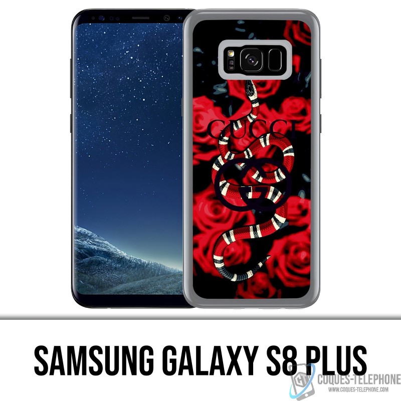 Case Samsung Galaxy S8 PLUS - Gucci snake pink