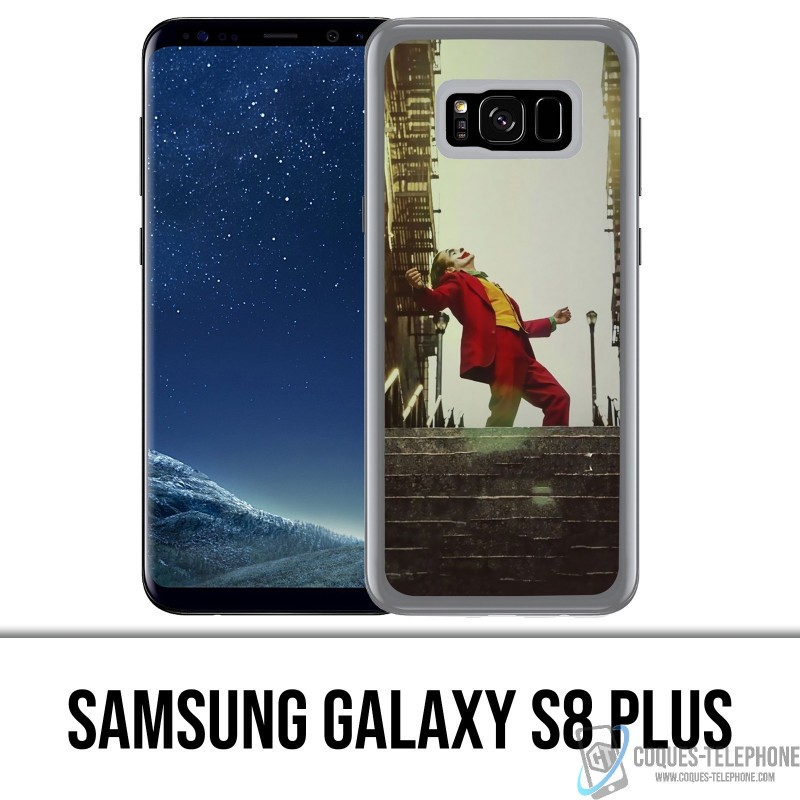 Coque Samsung Galaxy S8 PLUS - Joker film escalier