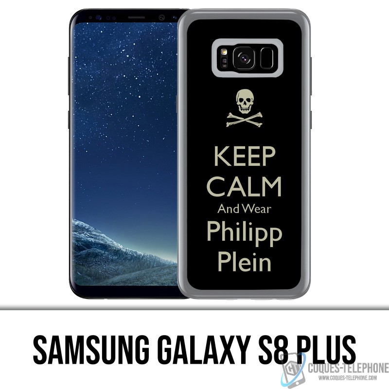 Funda Samsung Galaxy S8 PLUS - Mantenga la calma Philipp Plein