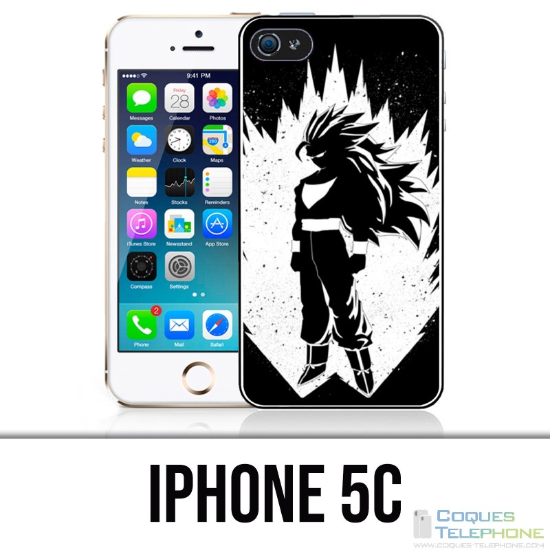 Custodia per iPhone 5C: Super Saiyan Sangoku