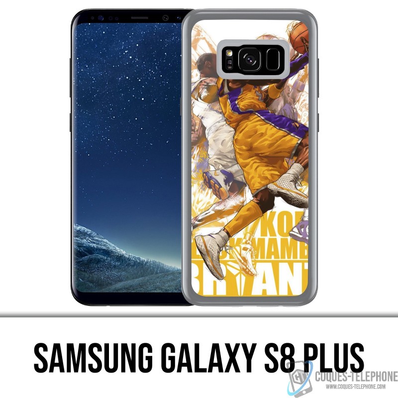 Samsung Galaxy S8 PLUS Case - Kobe Bryant Cartoon NBA